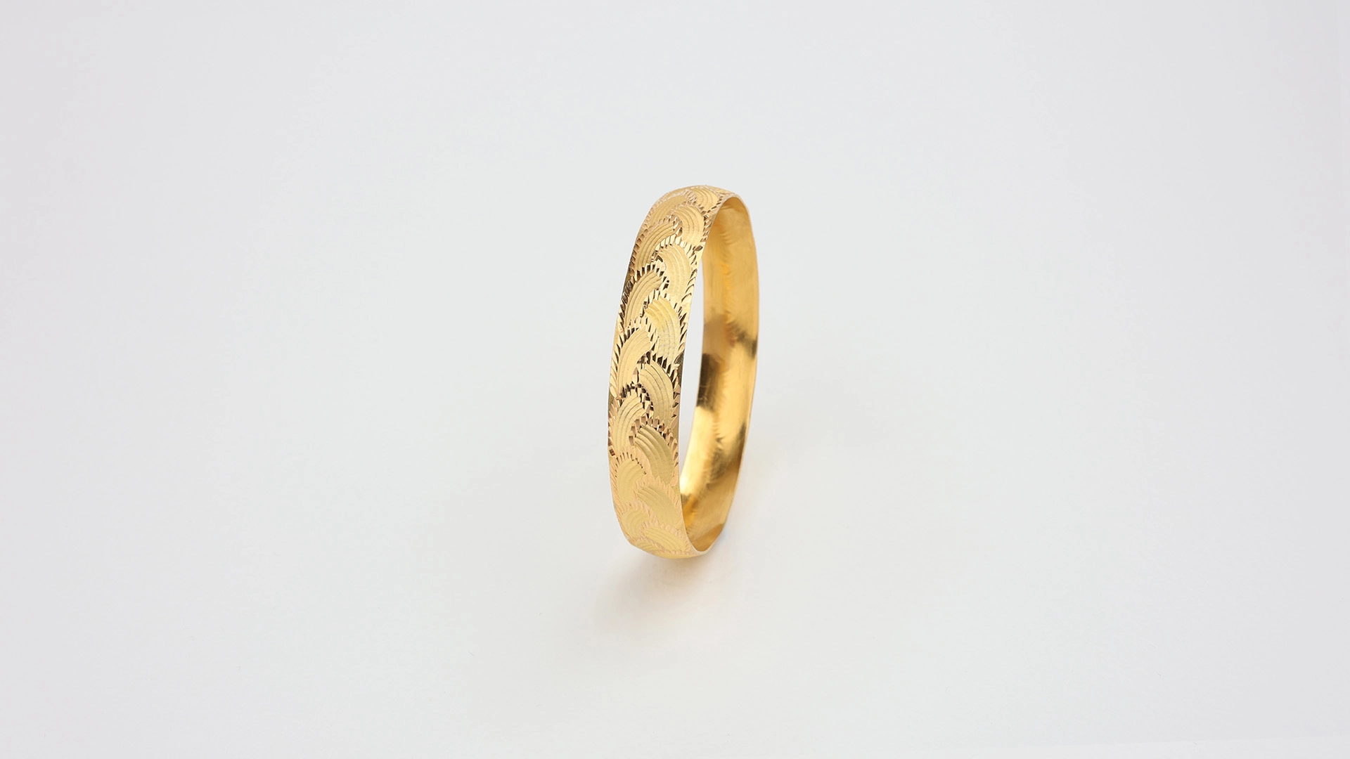 Saç Örgüsü 22 Ayar Bilezik 